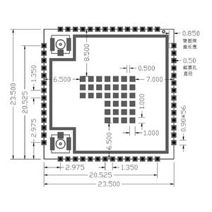 MT7628DAN Dual Antenna Wireless Router Wi-Fi <strong>Module</strong> with <strong>UART</strong> Serial Port 100Mbps USB Ethernet Communication Networking Product - Product Image 4