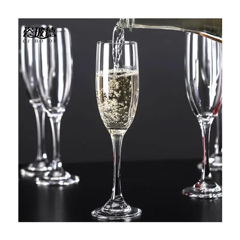 فاخر مخصص كوب شعار الزفاف الشمبانيا مجموعة المزامير بهلوان الزجاج كؤوس الكريستال فقاعة الشرب كؤوس الشامبانيا