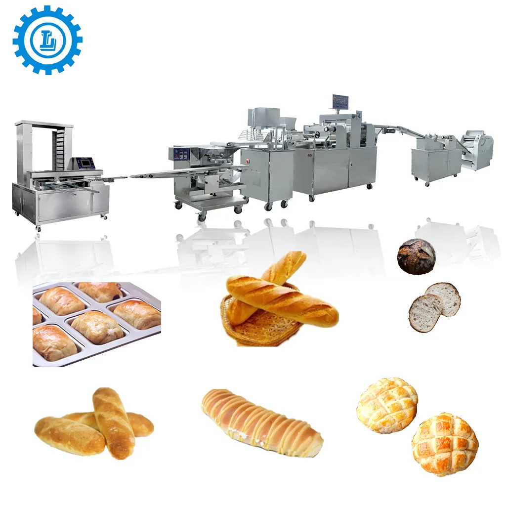 Equipo de repostería comercial, maquinaria de repostería usada y automática para fabricación de pan y fábrica de pan