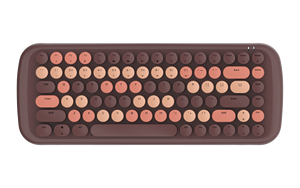 Multi-Device Wireless ABS Material Office <strong>Keyboard</strong> in Pink and Black Colorful <strong>Keyboard</strong> Mouse Combos - Product Image 2