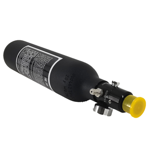 Hot Selling Hight Prssure 0.2L-0.5L 20Mpa 30pa <strong>Aluminum</strong> Alloy Paintball Pcp <strong>air</strong> <strong>tank</strong> Gas Cylinder