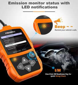 Foxwell Universal OBD2 Scanner Car Code Reader, Motor licht ausschalten, Fehler codes lesen und löschen - Product Image 5