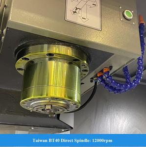 3 assi CNC fresatrice VMC1000Q 4 assi CNC centro di lavorazione verticale con quarto asse - Product Image 2