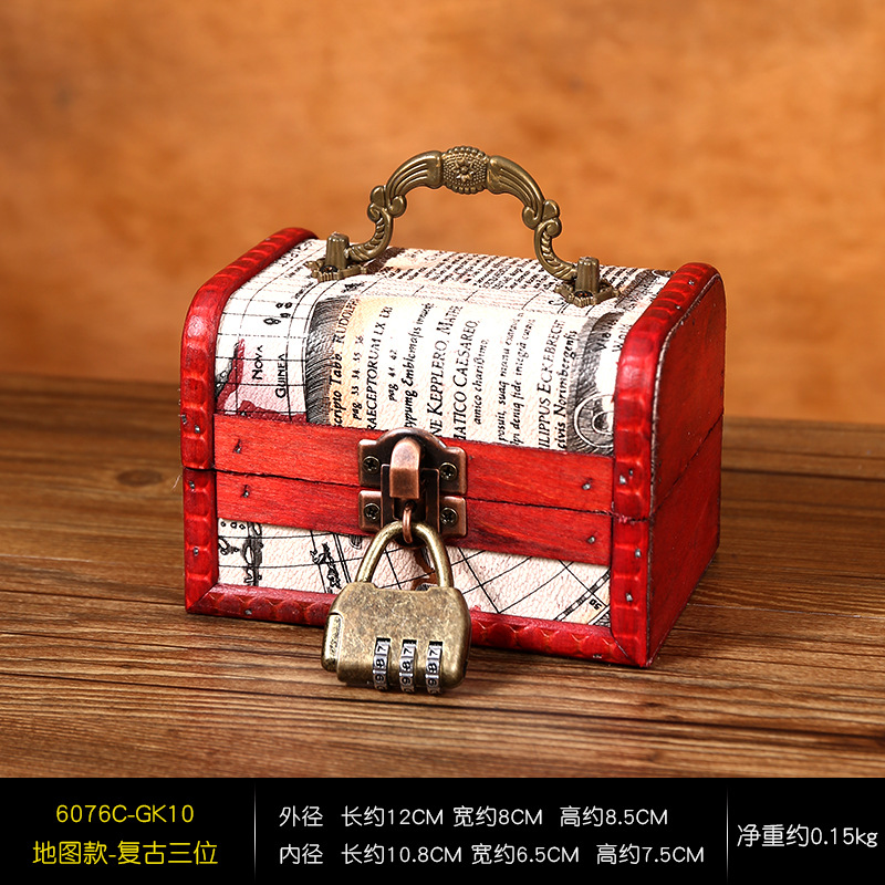 6076C-GK10-Edición Mapa-Retro Tridimensional