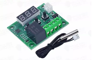 W1209 DC 12V LED rosso W1209 termostato termometro termostato digitale modulo + NTC sensore impermeabile filo - Product Image 2