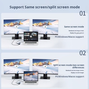 <strong>USB</strong> 3.0 to <strong>VGA</strong> Adapter Multi-Display Video Graphics Converter <strong>USB</strong> HUB SD Adapter for Laptop/Desktop Computer Monitor/Projector - Product Image 5