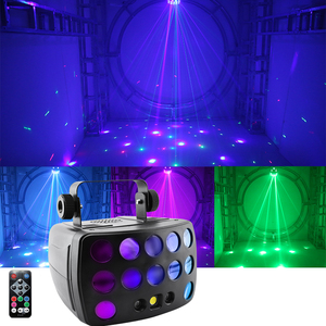 RGBW LED Strobe Laserlicht Butterfly Fancy Stage Lichteffekt Fernbedienung DMX Beam Projektor für DJ Disco Party Dance - Product Image 1
