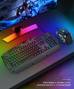 2023 Venda quente Mecânica Rgb Teclado Mouse Combos Set 104 Chave RGB Backlit Teclado Gamer Luminoso Teclado Do Jogo