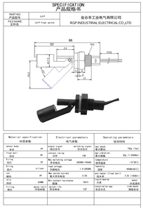 Anti-Explosion Plastic Water <strong>Level</strong> <strong>Sensor</strong> 10W Reed Side Mounted Float <strong>Level</strong> Switch Plastic Liquid <strong>Level</strong> <strong>Sensor</strong> - Product Image 6