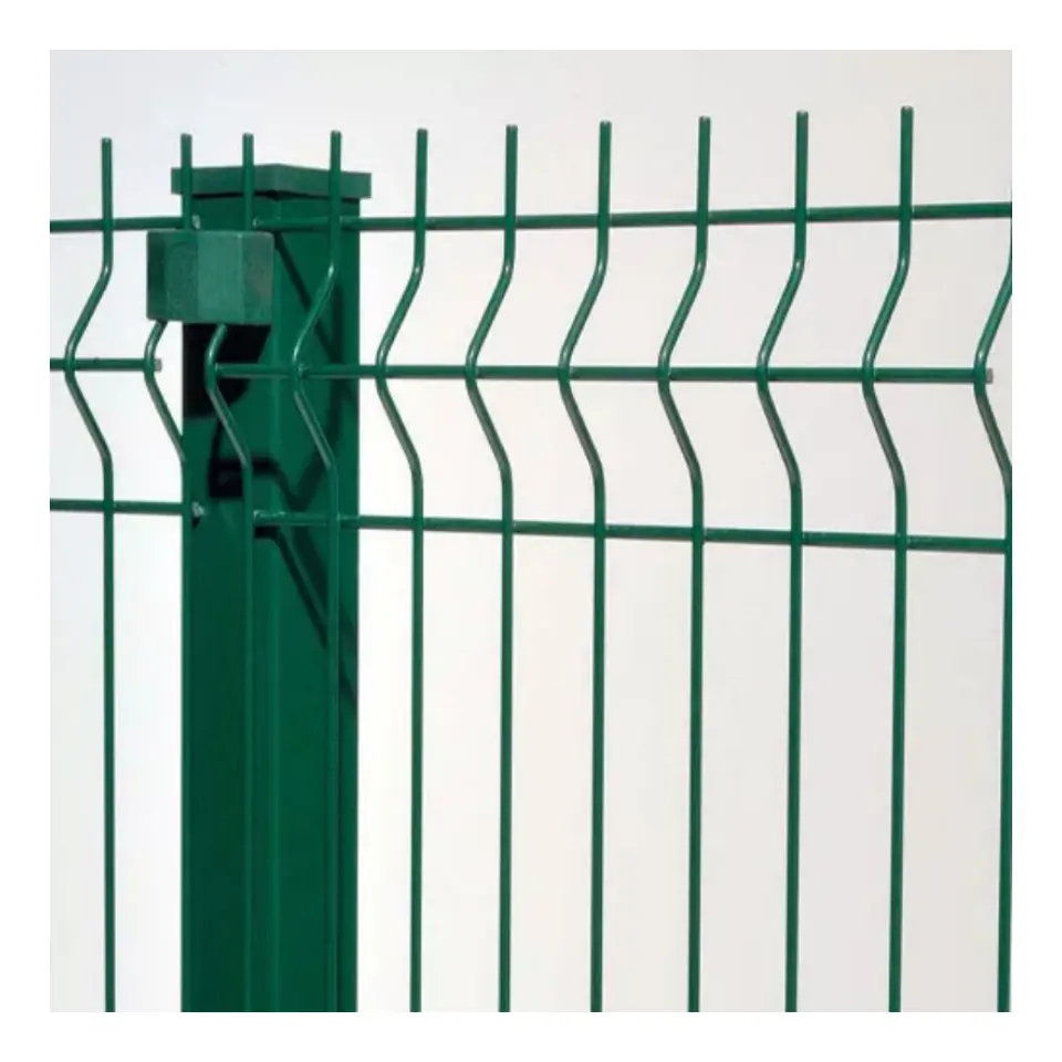3d bending Fence Welded Wire Mesh Fence Pvc Coated 3d Curved Wire Mesh Garden Fence