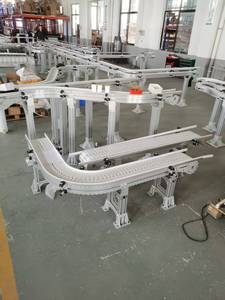 Günstige flexible Edelstahl Z-Form Maschinen band förderer mit einfacher Bedienung zum Laden Entladen - Product Image 3