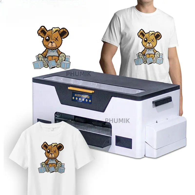 30cm 33cm Impresora Mini trasferimento di calore DTF stampa digitale T-Shirt macchina da stampa A3 Inkjet DTF stampante per maglietta