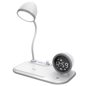 Estación de carga inalámbrica rápida multifuncional al mejor precio, lámpara de mesa 3 en 1, luz de escritorio Led, cargador inalámbrico magnético - Product Image 5