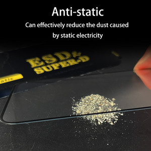 Weaddu SUPER-D ESD Tempered bảo vệ màn hình cho <span class=keywords><strong>Infinix</strong></span> Hot 40 50 Pro cộng với 5 gam - Product Image 3