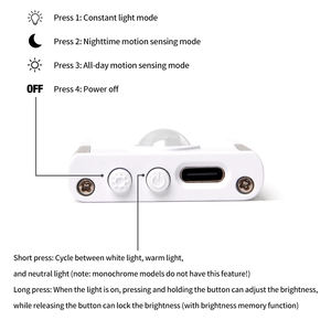 Usb Draadloze Moderne Dimbare Wandgemonteerde Led Kast Licht Bewegingssensor Eenvoudige Installatie Voor Keuken Slaapkamer Garderobe Kast - Product Image 3
