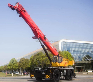 Grúa para terreno rugoso de 35m de longitud de pluma 40t SRC400T con sistema de distribución de flujo inteligente - Product Image 2