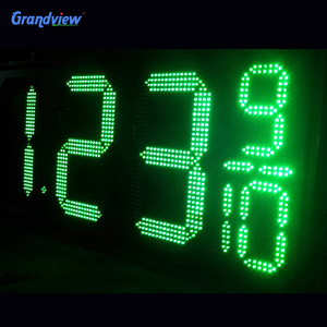 Tankstelle Pylon Zeichen Tankstelle Zeichen führte 7 Segment LED Board Gas Preis Licht Anzeige - Product Image 2