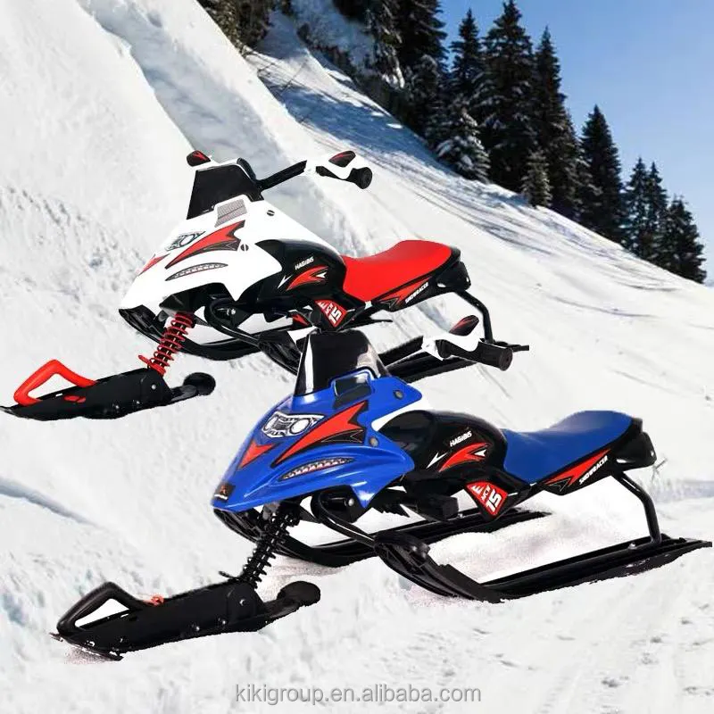 Profesyonel tedarikçi paletli kar aracı kar kayak bisiklet kar araci çocuklar için