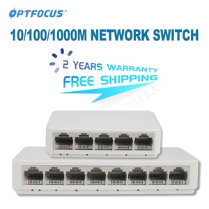5-Port-Desktop-Gigabit-Netzwerk-Switch 10/100 / 1000Mbps Ethernet-Switch-Adapter Schneller RJ45-Ethernet-Switcher LAN-Switching-Hub