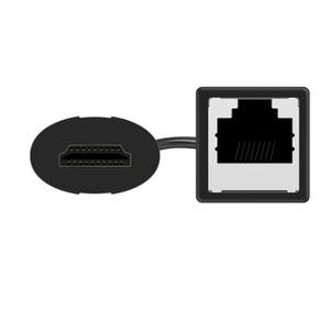 <strong>HDMI</strong> Extender <strong>HDMI</strong> Extension up to 60m Over Extension 60m Over CAT5e / CAT6 <strong>UTP</strong> Ethernet Cable RJ45 Ports LAN Network for PC - Product Image 3