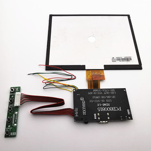 Módulo de pantalla táctil capacitiva de 8 monitores, 1024X768 para Linux/android /win7 8 Raspberry Pi 3, Juegos de pantalla LCD plug and play