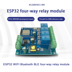 Placa de Desarrollo de Relé ESP32, Fuente de Alimentación AC/DC, WiFi, Bluetooth, BLE, Módulo de Relé de 4 Canales, Módulo de Relé Esp32, 2 Unidades, 1 Unidad