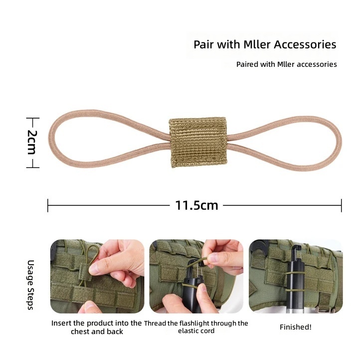 Mller accessories khaki large-10 pieces
