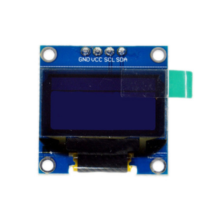 Nuovo modulo schermo LCD I2C IIC bianco I2C blu giallo e blu blu di alta qualità da 0.96 pollici - Product Image 3