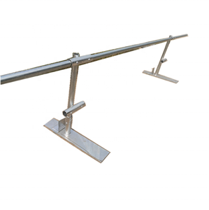 De pie libre techo protección de borde de la barandilla del sistema con ascensor Base - Product Image 1
