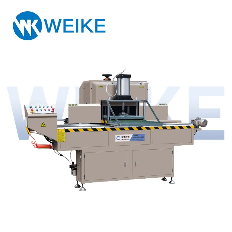 WEIKE CNC 3/4/5/7 axes en aluminium fin fraiseuse pour profilé en aluminium fenêtres en aluminium prix de la machine