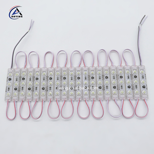 Aoying LED Modole ışık DC12V 3 ışıkları işareti Lens 1.5w modülü De LED SMD LED Modul enjeksiyon 2835 LED modülleri - Product Image 3