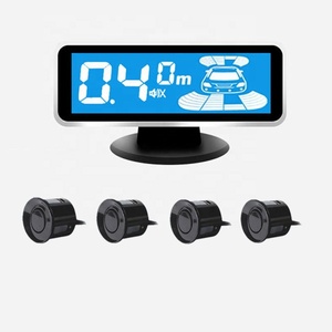Parking <strong>Sensors</strong> Car <strong>LCD</strong> Display Reversing Parkronics Accessory Voice Beep Radar Alarm <strong>Reverse</strong> Park Kit Rearview Parking Alarm - Product Image 1