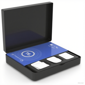 Bán buôn tùy chỉnh in thân thiện với môi tái chế hộp giấy đôi Tab bao bì tùy chỉnh độ dày - Product Image 5