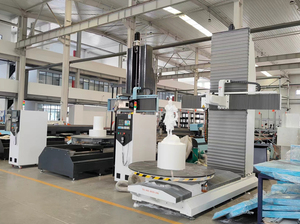 Rongchi 5 Axis <strong>CNC</strong> Vertical Wood Carving Foam Buddha Statue <strong>Machine</strong> Good Price with Competitive Motor Core Components - Product Image 5
