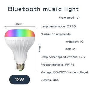 <strong>LED</strong> Smart Wifi Dimmable <strong>Light</strong> Bulb Household Atmosphere <strong>Light</strong> RGB Colorful Remote Control Music <strong>Light</strong> - Product Image 5