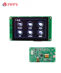 Admite Personalización de pantalla HMI de 5,0 pulgadas 800*480 para pantalla LCD industrial con módulo serie TFT de todas las vistas - Product Image 2