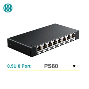 Enmane 4端口6端口8端口迷你FTP Cat6屏蔽台式IDC Rj 45网络接线板 - Product Image 3