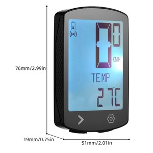 Wireless Bike <strong>Computer</strong> with Cadence USB Rechargeable Multi-<strong>Function</strong> High Clear Display IPX6 Speedometer Bicycle <strong>Computer</strong>