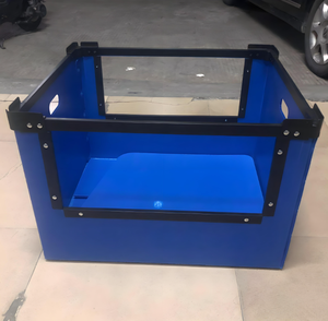 Chất lượng tốt nhất giá tái sử dụng Poly coroplast Stackable nhựa kho chọn Thùng với khung sóng PP hộp lưu trữ - Product Image 6