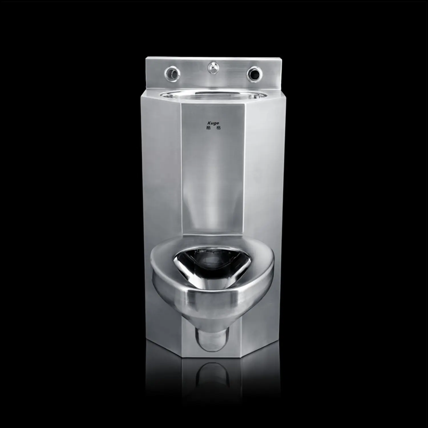 Heavy Construction Robust Metal Toilet Prison Jail Detention Stainless Steel Toilet Bowl