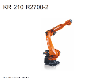 KUKA KR 210 R2700-2ロボットアーム、ロードおよびアンロードハンドリング用CNGBSロボットトラック付き - Product Image 2