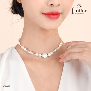 Luxury <strong>Wholesale</strong> <strong>Otis</strong> Fashion Choker Freshwater 3.0 - 10.0 mm Pearl Necklace for Women - CF028 - Hoang Gia Pearl