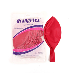 36 inches round rosy red