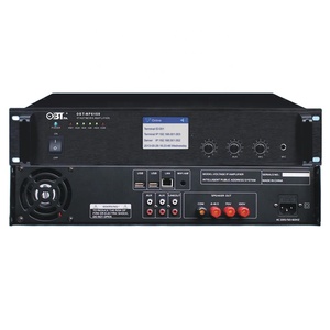 AMPLIFICADOR DE POTENCIA mezclador de Audio OBT-6150, con 3 líneas para entrada de micrófono
