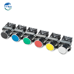 LVBO XB2 düğme anahtarı metal kırmızı basın tipi acil durdurma kendinden kilitleme sıfırlama jog güç başlangıç durdurma - Product Image 6