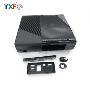 สำหรับ XBox 360เปลี่ยนคอนโซลเชลล์สีดำสำหรับ Xbox 360 S บางเปลี่ยนที่อยู่อาศัยเปลือก