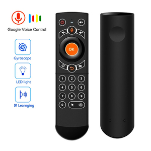 G21 PROรีโมทคอนโทรลเสียง2.4Gคีย์บอร์ดเมาส์พร้อมIRการเรียนรู้Gyros UniversalสําหรับAndroid TV Box H96 MAX X3 Pro - Product Image 3