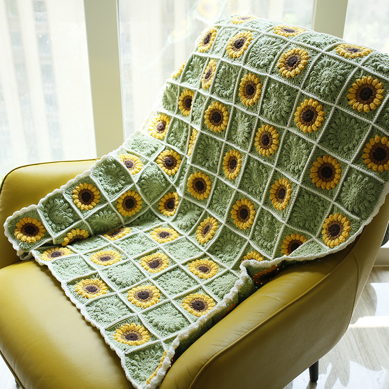 crochet blanket-90*130CM