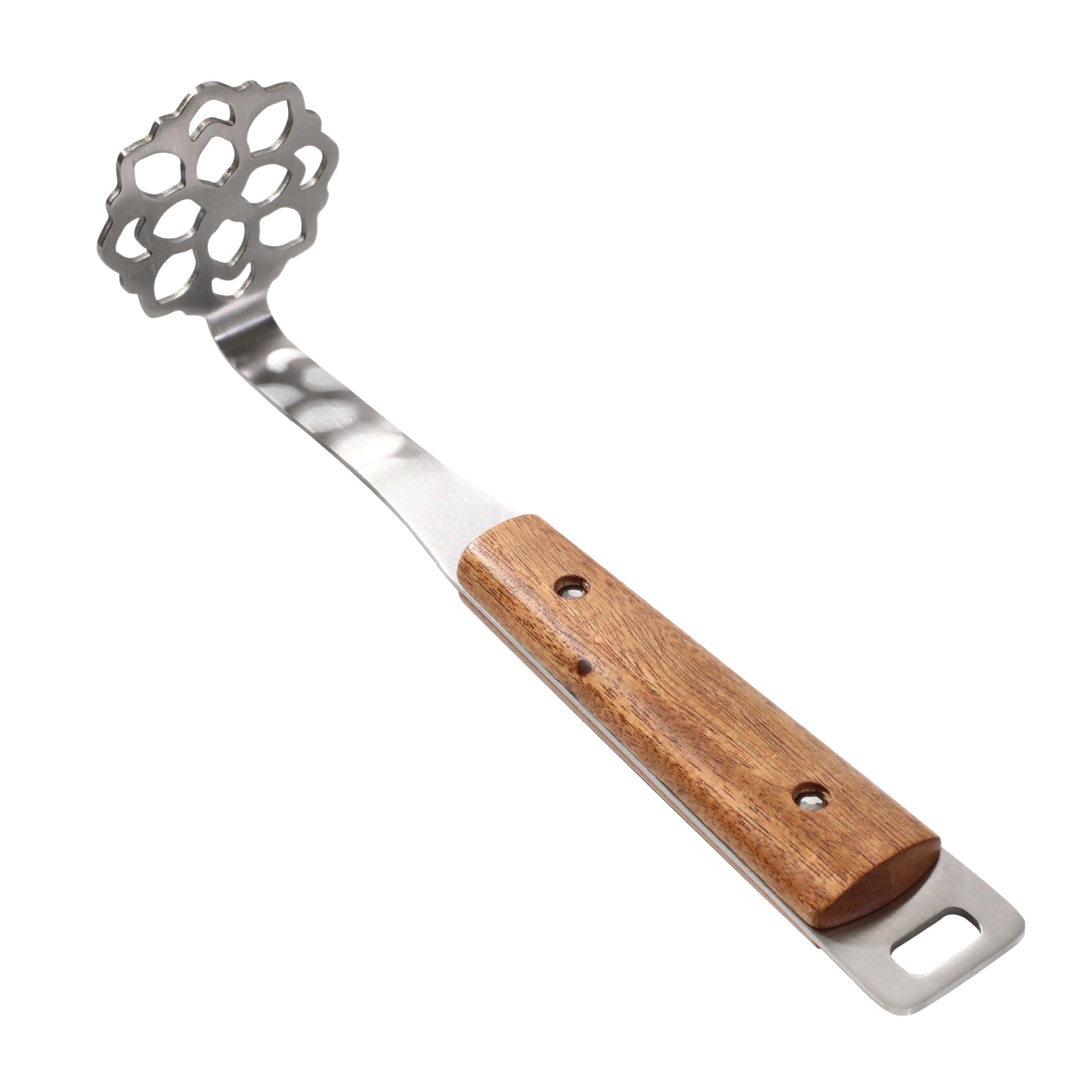 presse à boue en forme de fleur en argent