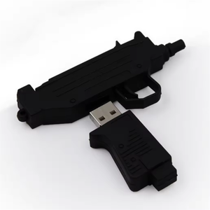 时尚枪形u盘1gb 2gb 4gb 8gb <span class=keywords><strong>usb</strong></span> 2.0 USB3.0促销异形笔驱动器u盘
